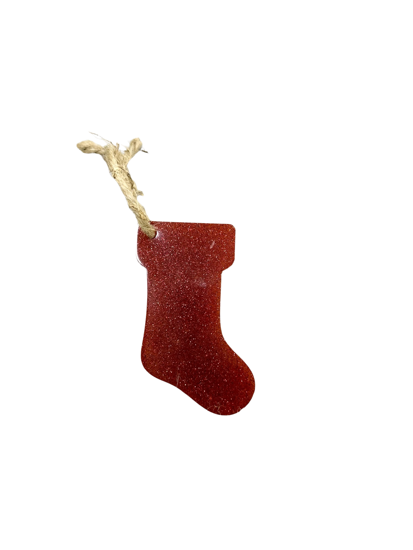 Red Stocking Christmas Ornament