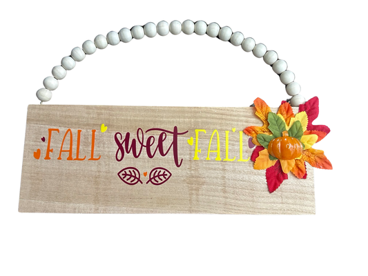 Fall Sweet Fall Door Sign