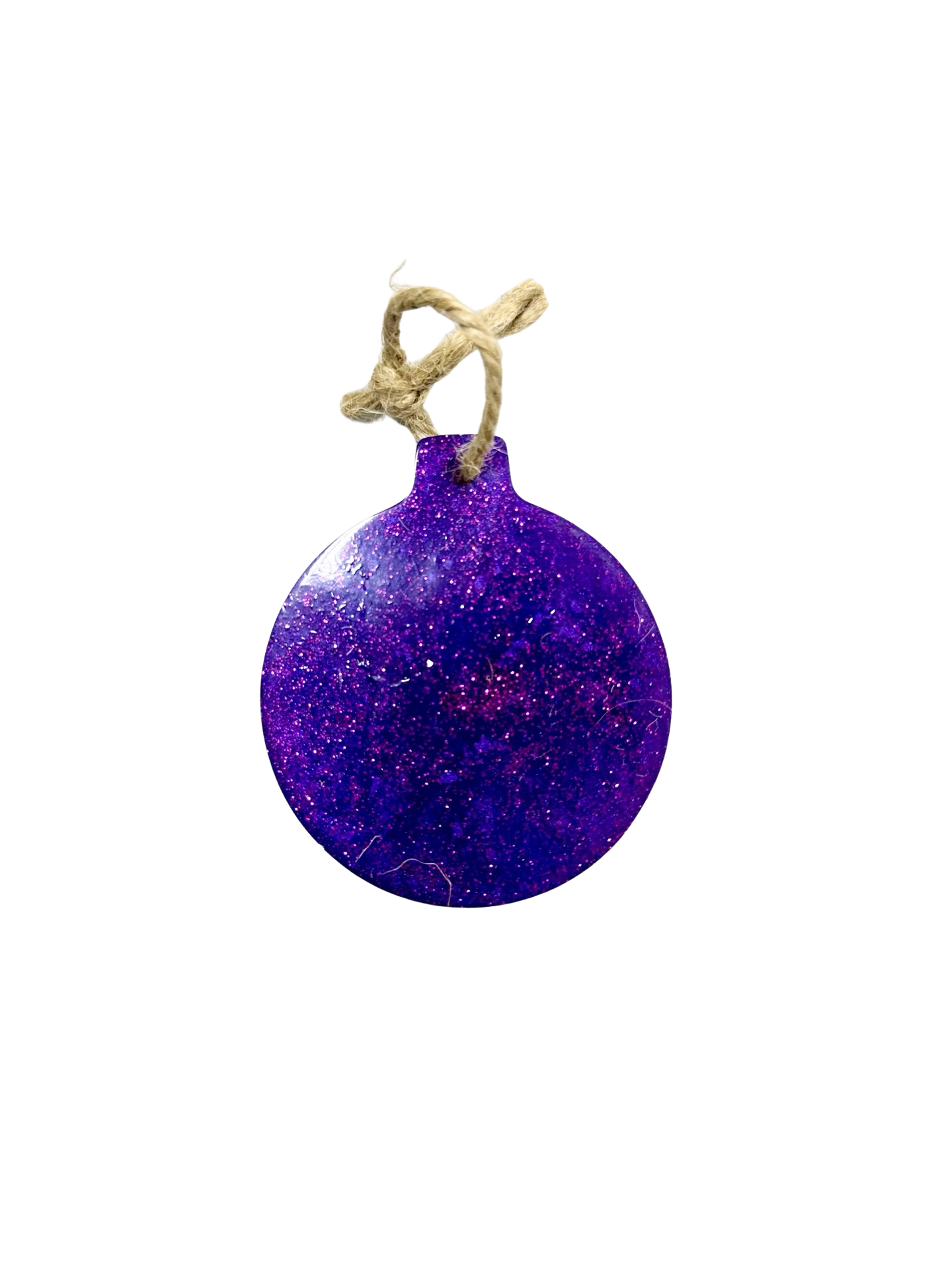 Purple Christmas Ornament