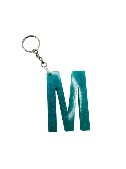 Letter M Keychain