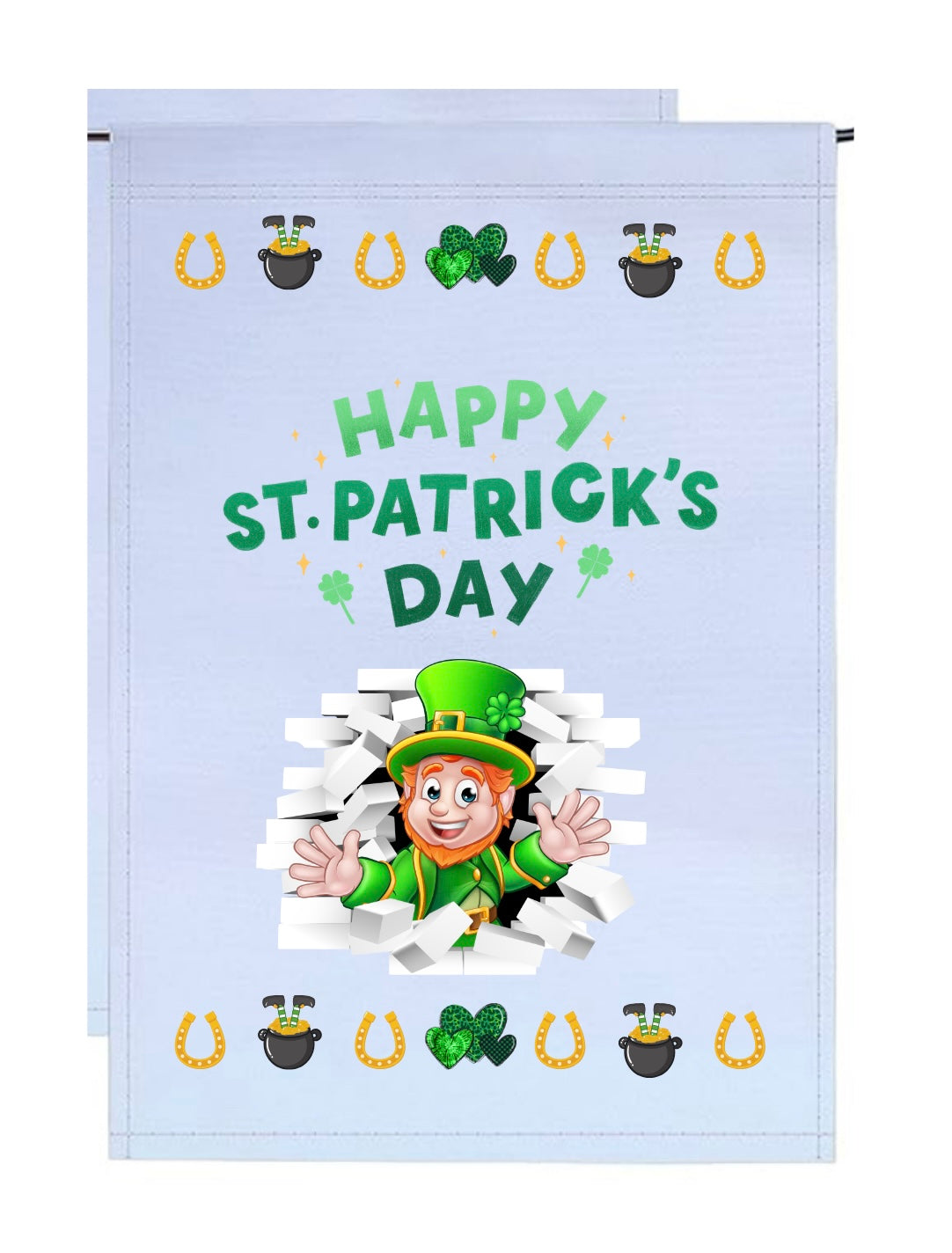 St. Patrick’s Day Garden Flag (Individual-Stand included)