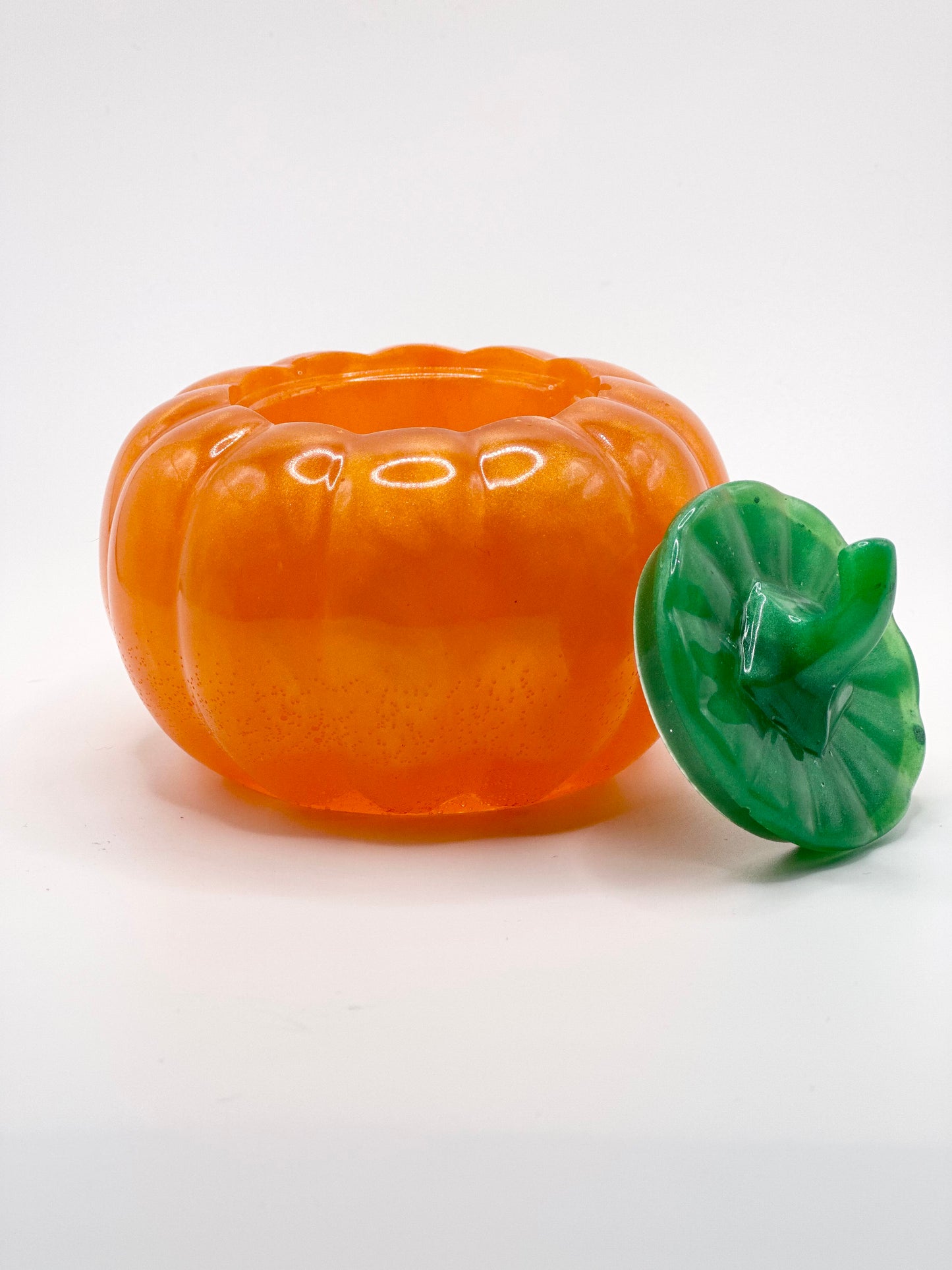 Pumpkin with Removable Lid